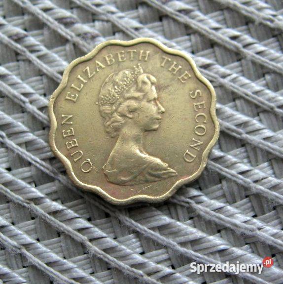 Hong Kong Brytyjski 20 Cent 1980r wielkopolskie Kalisz
