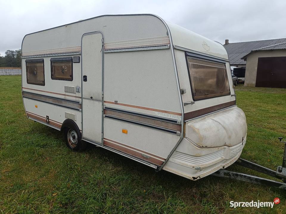 Przyczepa kempingowa Hobby na działkę Pabianice