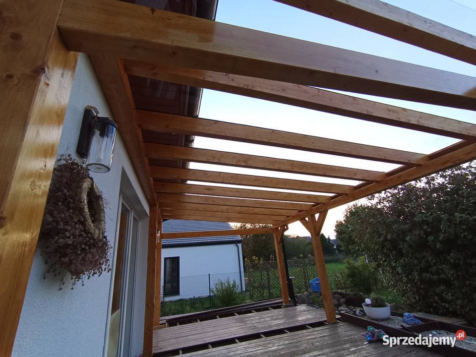 Altana wiata zadaszenie tarasu poliwęglan Szczecin
