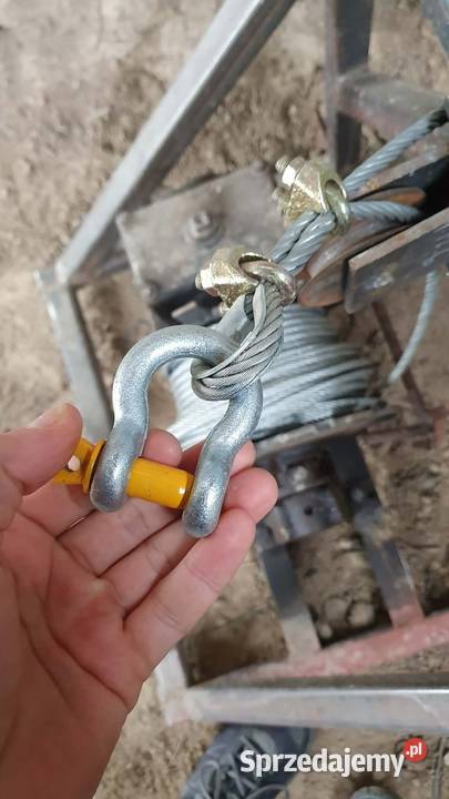 Wyciągarka leśna do traktora mini traktorka