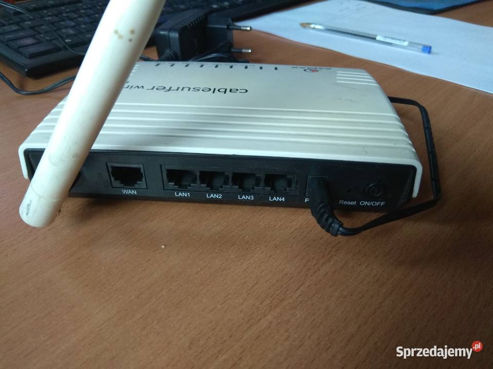 Router as WiFi Br704g FastEthernet 100Mbit Kraków