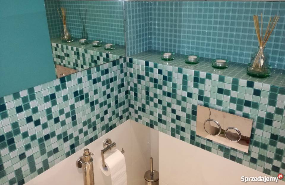 Niepowtarzalna szklana mozaika GLASSPOINT 25 x Warszawa