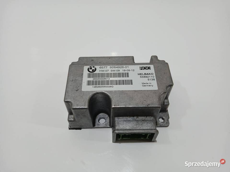SENSOR PODUSZKI AIRBAG BMW E88 E93 OE 9264926 Strzyżewice