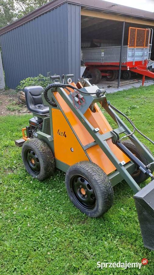 Miniładowarka kołowa 4x4 Skid Steer Ładowarka Abramów