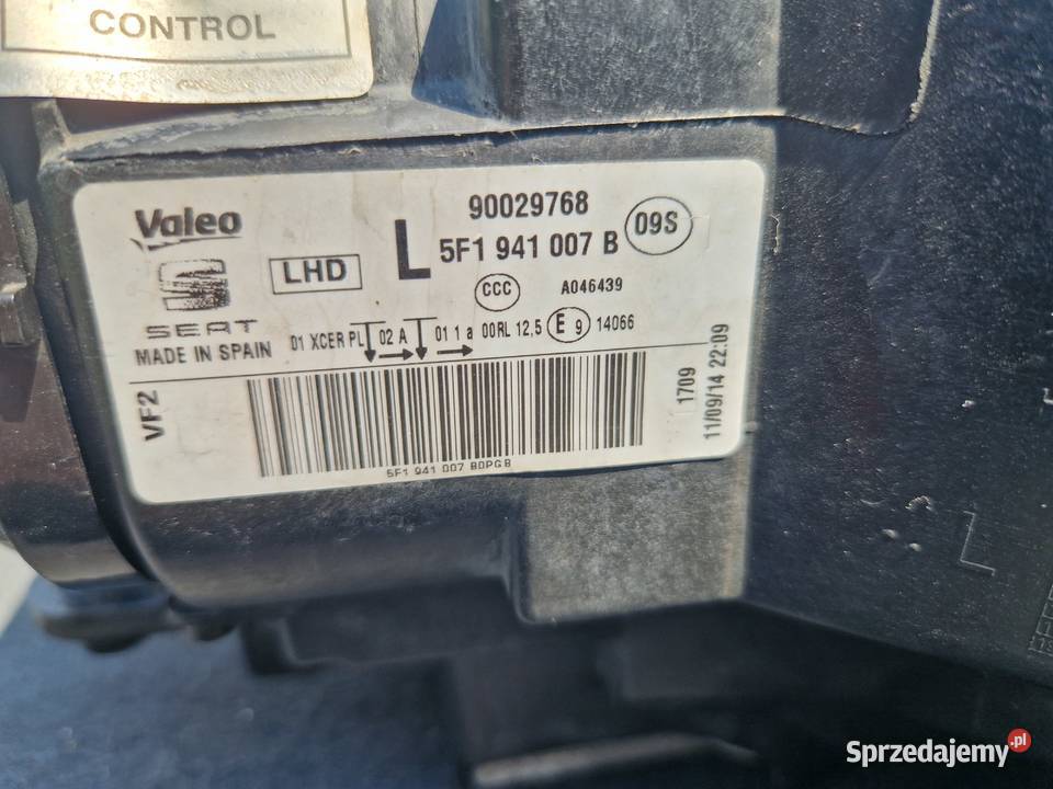 Seat Cupra Leon III FULL LED ORG EU KPL Oświetlenie Mielec