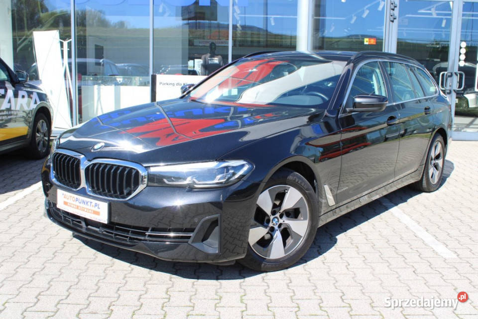 BMW SERIA 5 2023r FVAT23 Kamera CarPlay nieuszkodzony śląskie Bielsko-Biała