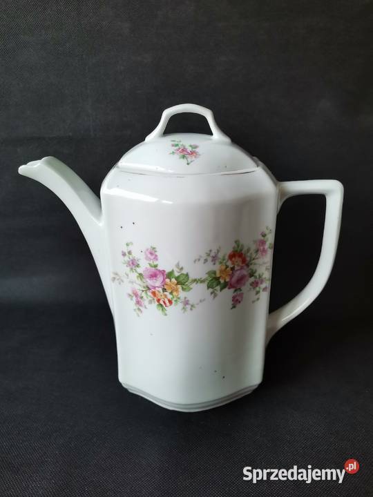 Stary przedwojenny dzbanek porcelana Śląska Katowice