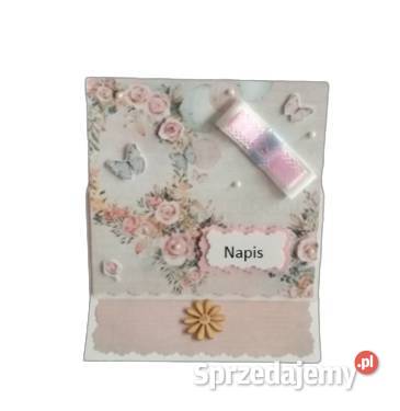 Kartka handmade ręcznie robiona 3D Piaseczno