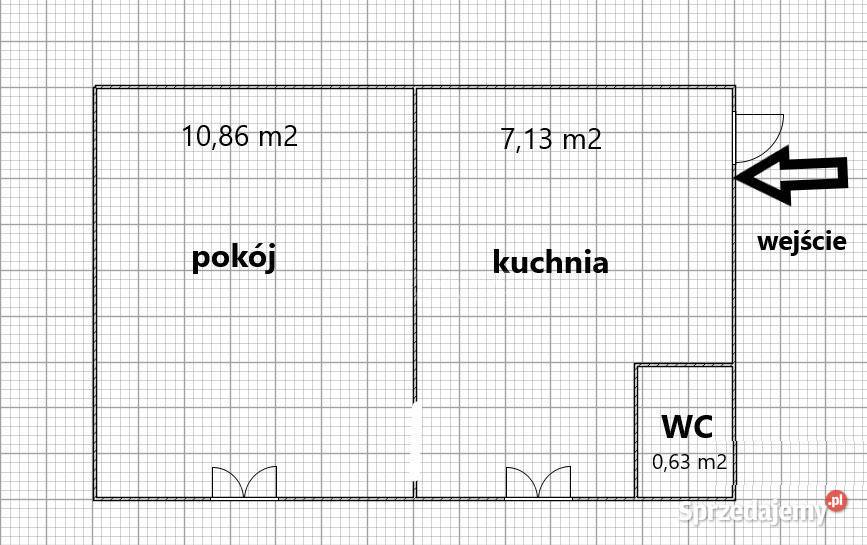 Trzy mieszkania w Białej Podlaskiej 72 oddzielna kuchnia