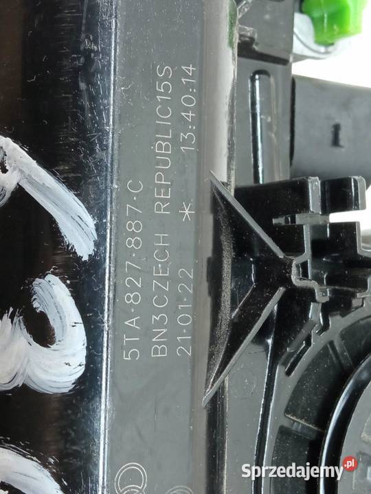 ZAMEK KLAPY BAGAŻNIKA 5TA827887C Skoda Kodiaq I