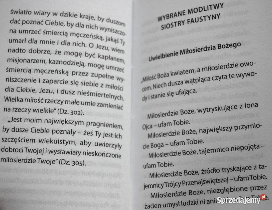 Jezu ufam Tobie Wybrane modlitwy św Siostry Lublin