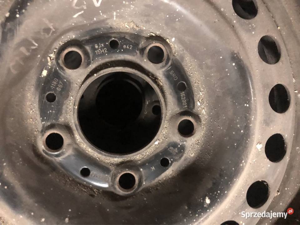 Sprzedam felgi stalowe 15 5x120 BMW Średnica 15"
