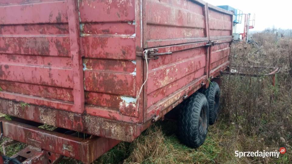Przyczepa wywrot 3stronny nieuszkodzony łódzkie Kutno