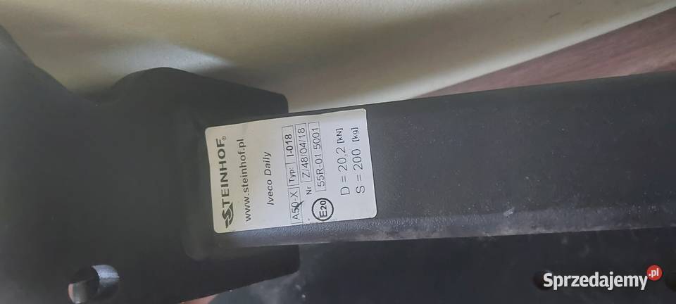 Hak holowniczy Iveco Daily 99 Rzepin Drugi