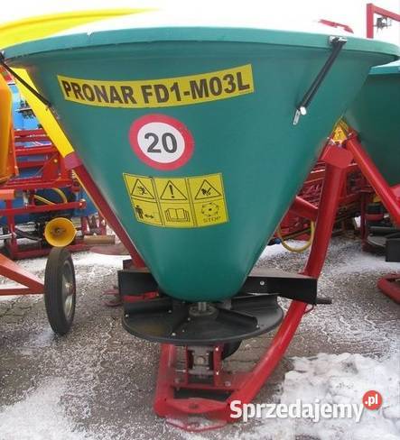 Rozsiewacz PronarFD1M05 500 L WYPRZEDAZ Opoczno sprzedam