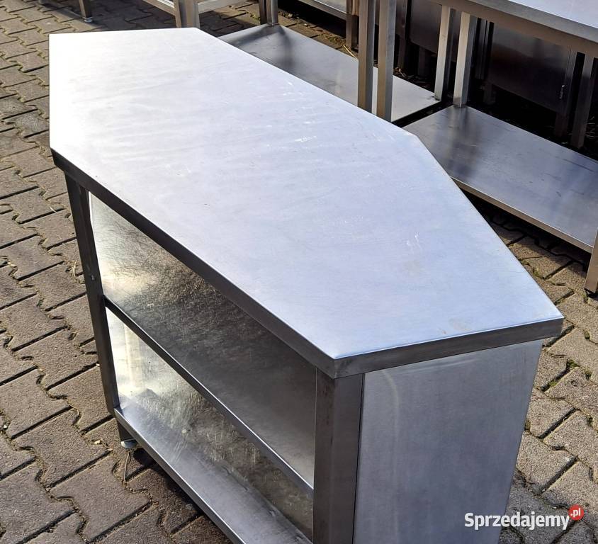 STÓŁ GASTRONOMICZNY Z PODWÓJNĄ PÓŁKĄ 1485885 Nowe Skalmierzyce