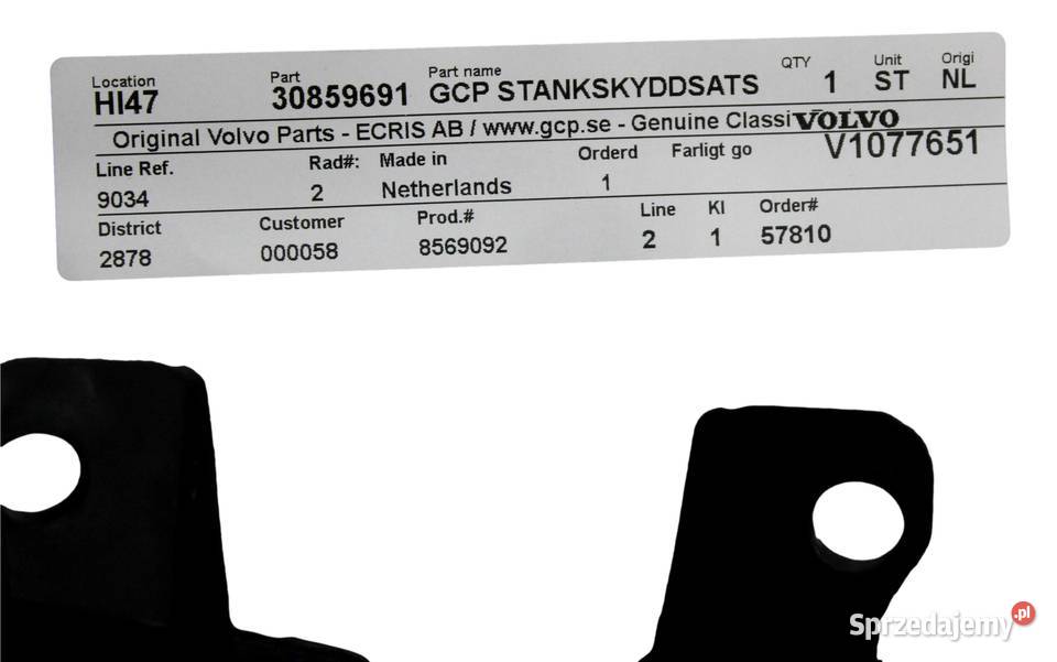 VOLVO S40 V40 I 04 zestaw chlapacze przod OE dolnośląskie Bielany Wrocławskie