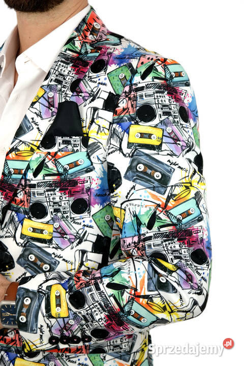 GIOVANNI PERA Marynarka Męska D616 Muzyczna Odzież codzienna wielkopolskie Ostrów Wielkopolski