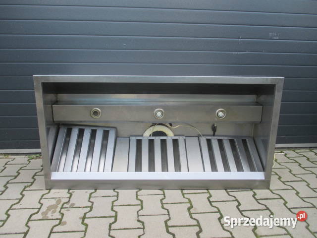 PROFESJONALNY Okap Trapezowy 140x70x35