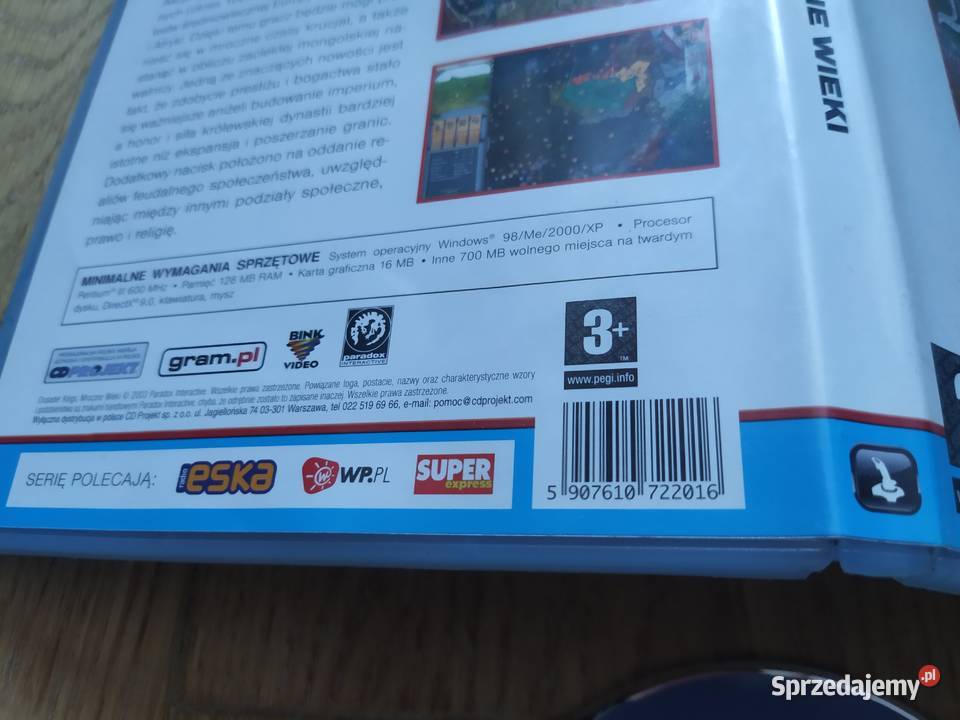 Mroczne Wieki PC CD Stalowa Wola