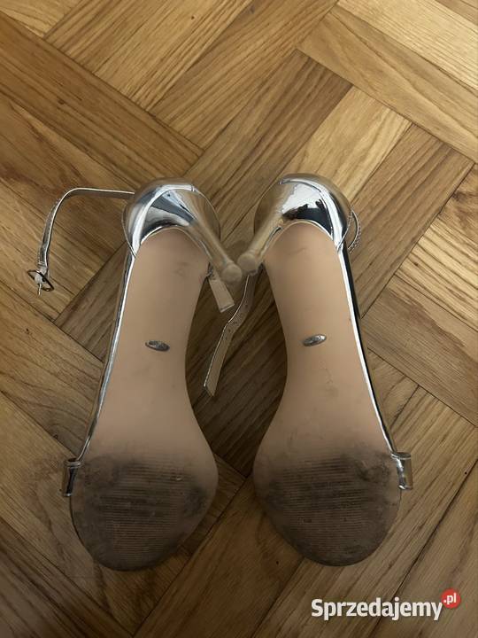 Srebrne szpilki DeeZee rozmiar 39 Dąbrowa Tarnowska