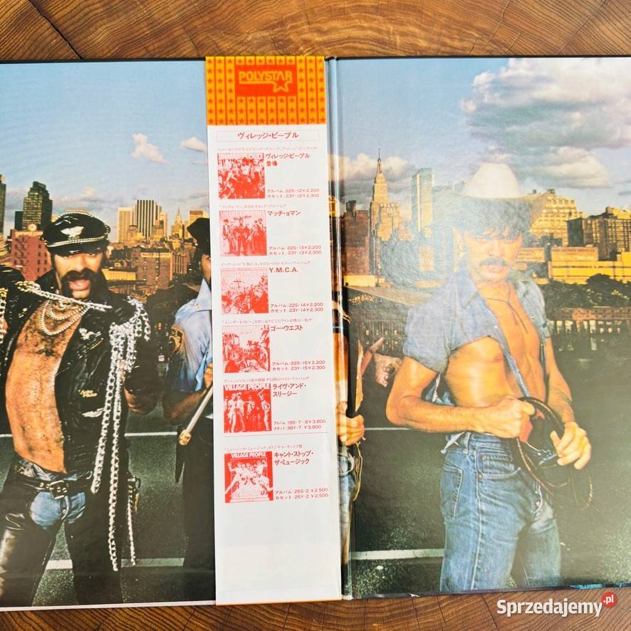 Village People Live And Sleazy NMNM Japan Obi 2 wielkopolskie Poznań sprzedam
