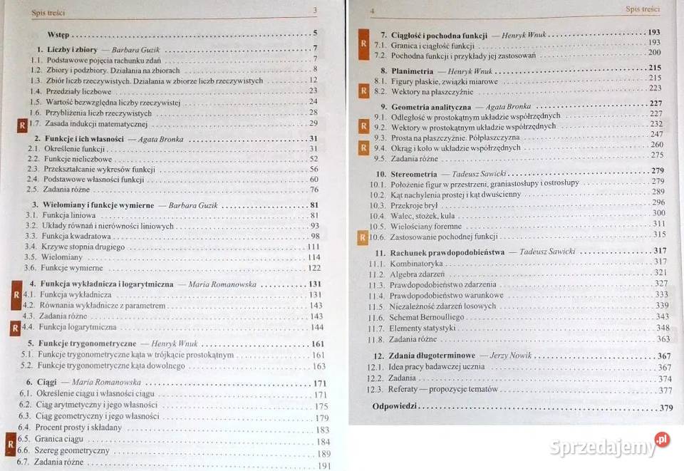 Zbiór zadań z matematyki LO LP i technikum Jerzy Pozostałe Pozostałe Chełm