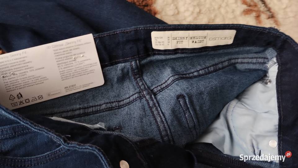 spodnie damskie jeansowe nowe z metką rozmiar 36 wielkopolskie