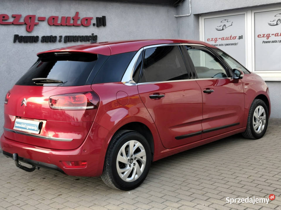 Citroen C4 Picasso bezwypadkowy bogate