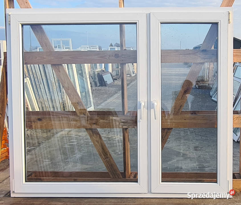OKNA KacprzaK 176X144 OKNO Używane Plastikowe Okna ścienne