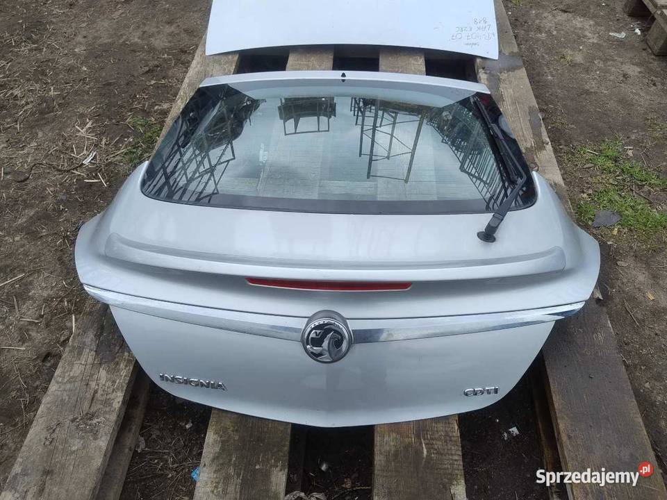 KLAPA BAGAŻNIKA SZYBA TYŁ Z176 OPEL INSIGNIA A Klapy bagażnika Klapy bagażnika