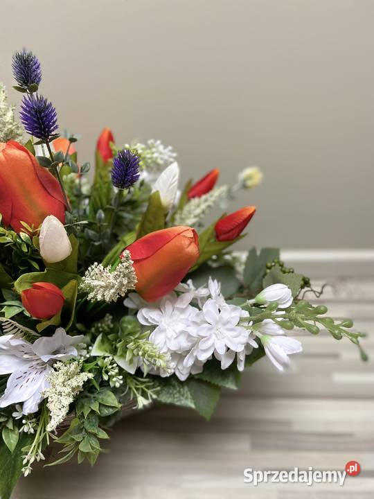 Kompozycja kwiaty sztuczne Pozostałe Kalisz