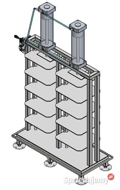 Prasa do sera dwucylindrowa na 10 form mazowieckie sprzedam