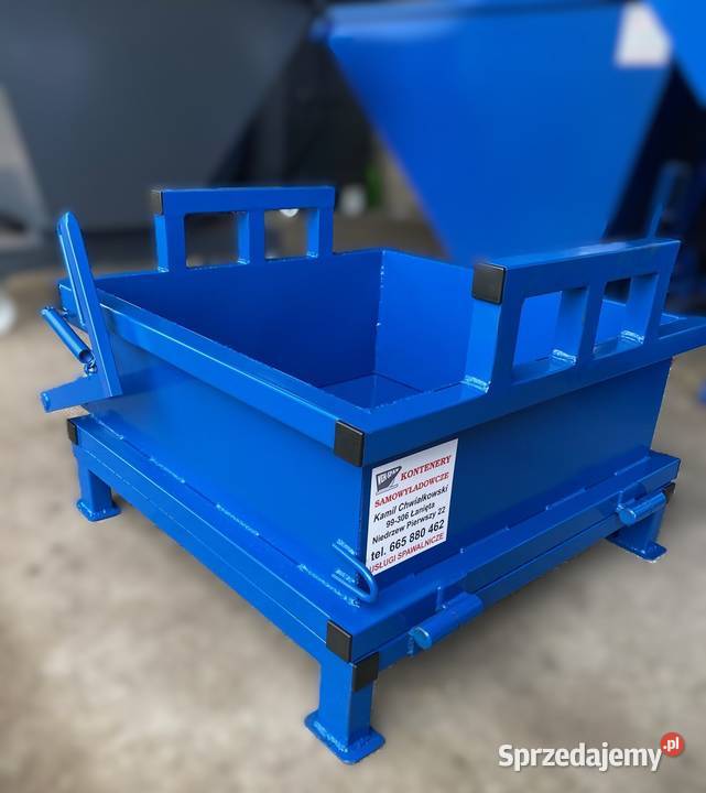 Kontener z otwieranym dnem 05m3 koliba Magazynowanie Niedrzew Pierwszy