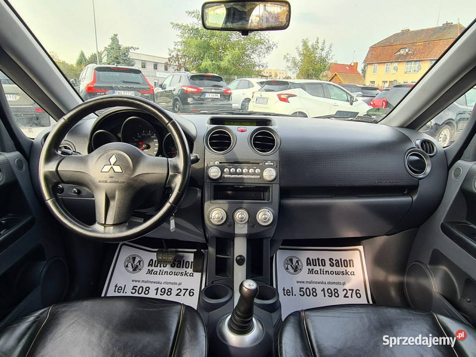 Mitsubishi Colt Automat Skóra Grzane Fotele kurtyny powietrzne Wągrowiec
