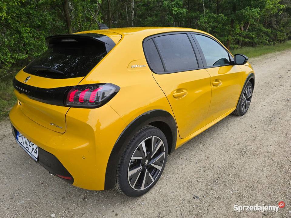 Peugeot 208 GT line niski przebieg 208 Giżyce
