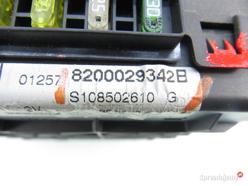 BSI RENAULT SCENIC I FL 19 dCi 8200029342B Skrzynki bezpieczników