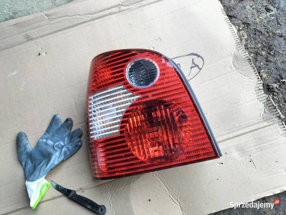 VW POLO MK4 9N 3D LAMPA TYŁ TYLNA LEWA WKŁAD Kamień-Kolonia