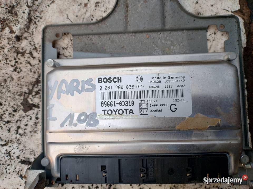 TOYOTA YARIS I 10 komputer sterownik silnika Komputery Kielce sprzedam