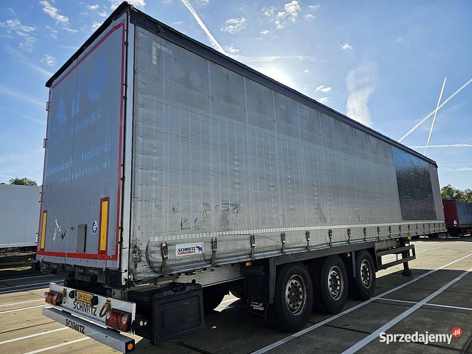 Schmitz SCBS3T 3 AXLES SLIDING ROOF firanka 2018 więcej niż 2