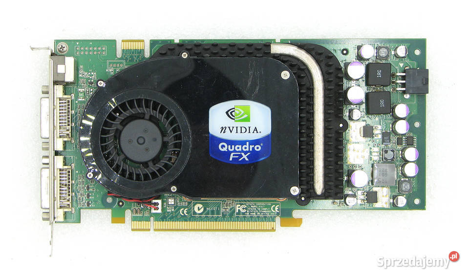 NVIDIA Quadro FX 3450 256MB 256bit GDDR3 Dual łódzkie Cielądz