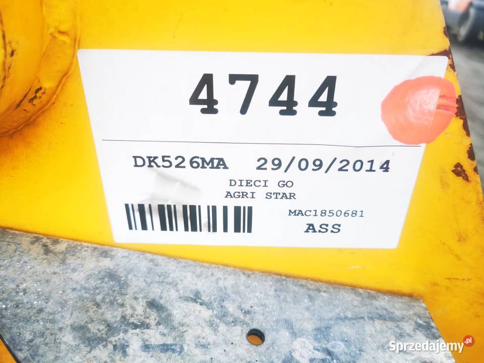 Dieci 377 AgriStar 2014rPartsCzęści Wilkowo