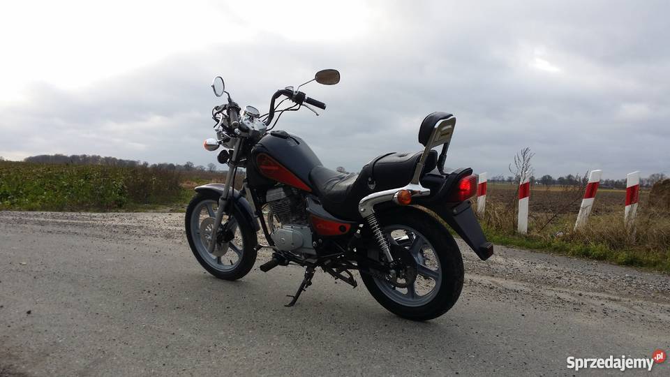 Hyosung Ga 125 Cruise II sprowadzony z papierami chopper Bydgoszcz