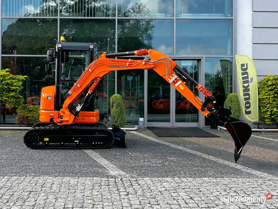 Nowa minikoparka gąsienicowa Lonking CDM 6025 małopolskie Kęty sprzedam