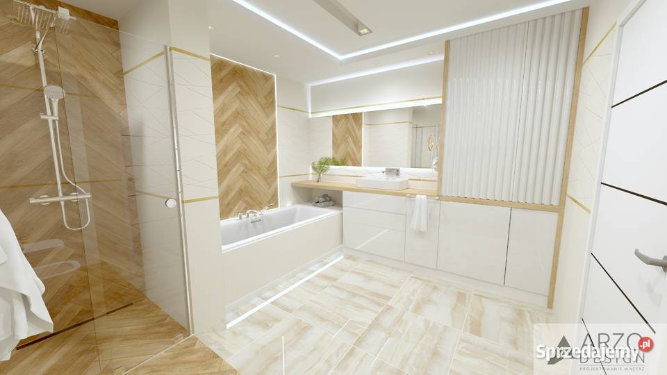 PROJEKT WIZUALIZACJA 3D ŁAZIENKI KUCHNI SALONU Warszawa