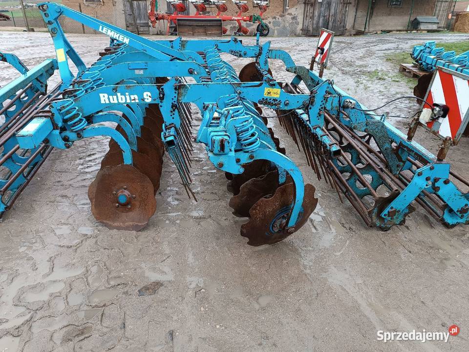 Lemken Rubin9300 brony talerzowe nieuszkodzony Suwałki