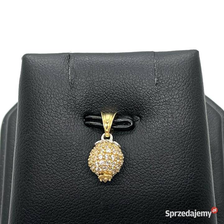 Nowa Złota Zawieszka Próby 585 115g Cyrkonie Wisiorki Elbląg