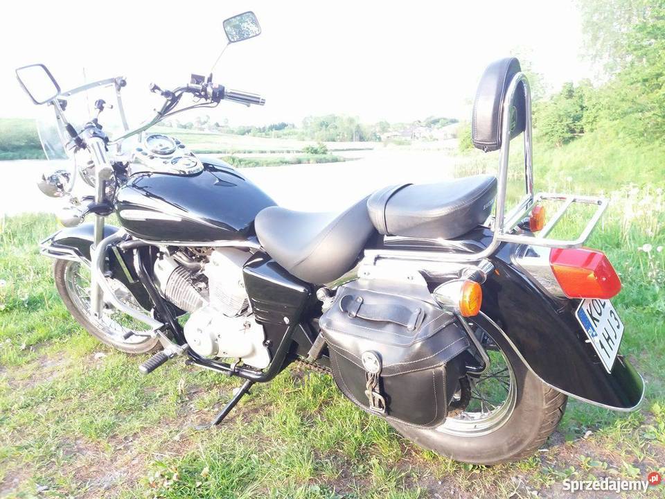 Honda Shadow VT 125 JC31 Czarna Perełka czarny Motocykle, skutery, quady Wolbrom sprzedam