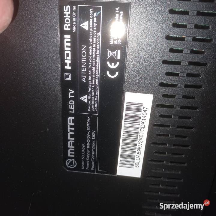 Telewizor Toshiba 50UA4B63DG Dęby Wolskie sprzedam