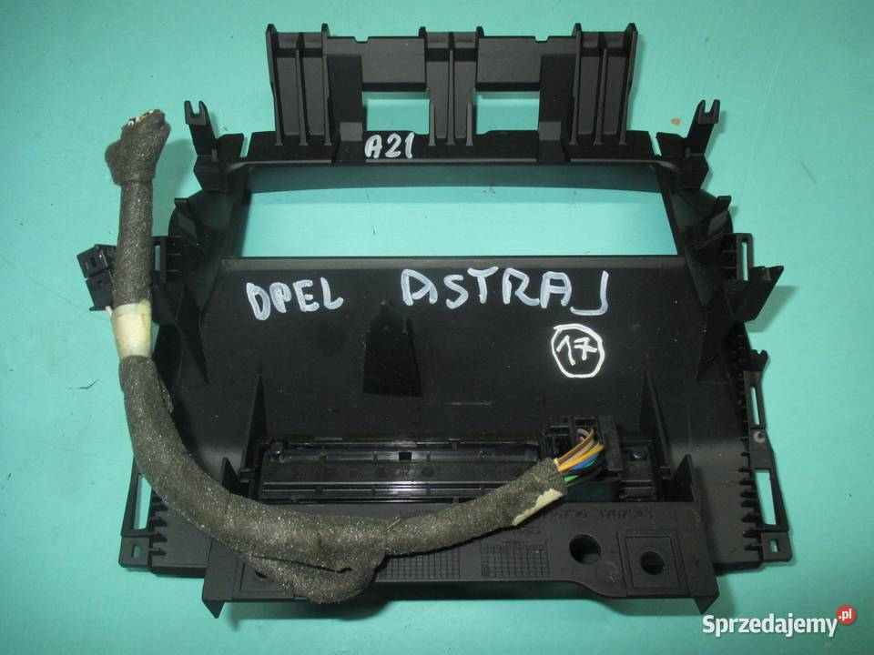 OPEL ASTRA J IV 16 VVT 11r ramka wyświetlacza Panele sterowania, przełączniki